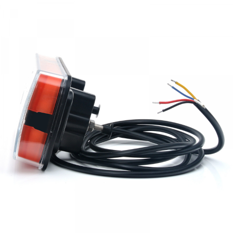 Lampa LED multifunctionala spate, tripla cu 5 functii, 12/24V, 20.05 x 8.53cm, semnalizare dinamica [5]