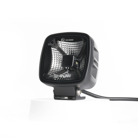 Lampa LED Patrata, Astra 60F Gen2 60W, 6000 Lumeni, Lumina Raspandita, Pozitie 3 Culori Alb Portocaliu Rosu, 10-32V, 9.3cm, Omologare R10 [6]
