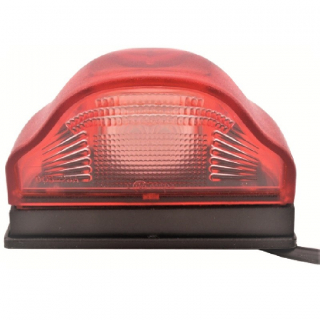 Lampi numar si de zi - Lampa LED pentru numar inmatriculare si pozitie, alb cu rosu, 10 x 5.6 cm - Truck LED DOB-26 LED