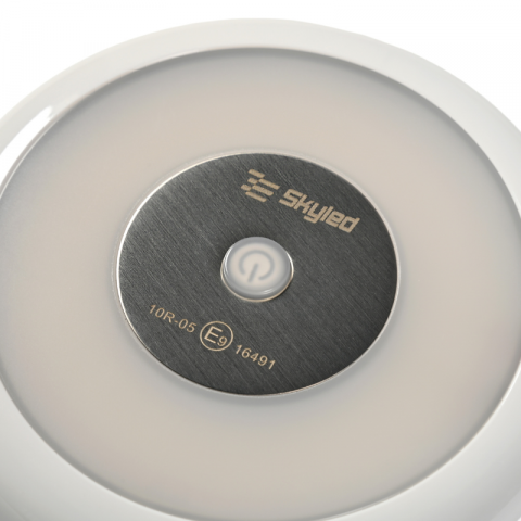 Lampa LED rotunda pentru interior cu touch , 13cm, 12/24V, 12W, plafoniera [2]