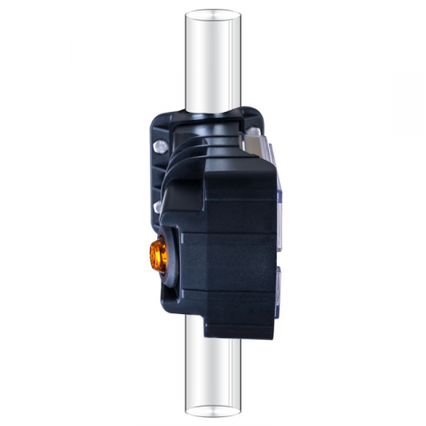 Lampa LED Semnalizare Fata, cu 2 functii, Montare pe Tub Ø2-3cm, Dimensiuni 18 x 8.2cm [6]