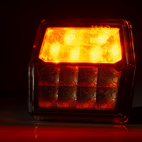 Lampa LED Semnalizare Fata, Multifunctionala, 9.97 x 9.27cm, 12V [8]