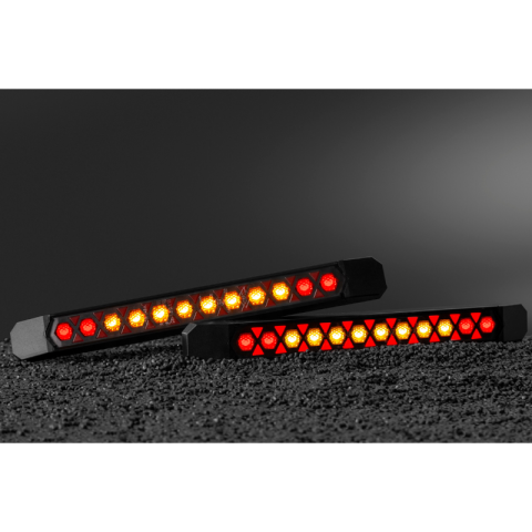 Lampa LED Spate Multifunctionala, 3 Functii, 12/24V, Semnalizare Statica, IP68 [1]