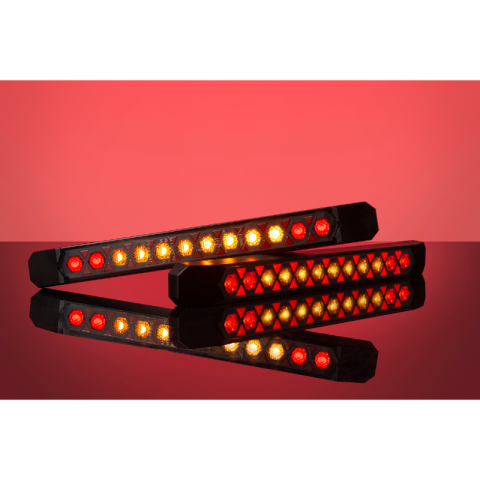 Lampa LED Spate Multifunctionala, 3 Functii, 12/24V, Semnalizare Statica, IP68 [2]