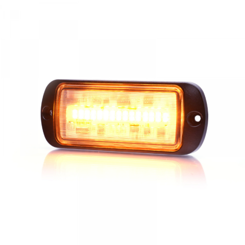 Stroboscoape Auto - Lampa LED de avertizare stroboscop cu lumina portocalie, 11.29 x 4.59cm, ADR