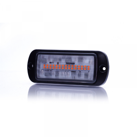 Lampa LED de avertizare stroboscop cu lumina portocalie, 11.29 x 4.59cm, ADR [2]