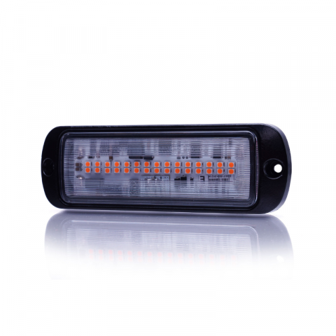 Lampa LED de avertizare, stroboscop cu lumina portocalie, 13.29 x 4.39cm, ADR [4]