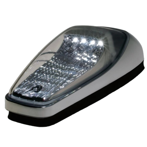 Accesorii si Echipamente Auto - Lampa LED torpedo, 12-24V, lumina alba, 19.9 x 7cm