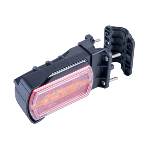 Lampa LED Tripla multifunctionala, 17cm, 12V-24V, pozitie, frana, semnalizare, montaj pe tub [5]