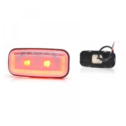 Lampa Multifunctionala Auto, 2 Funcții, 12/24V, 11.7 x 5.6cm, Pozitie, Ceata [1]