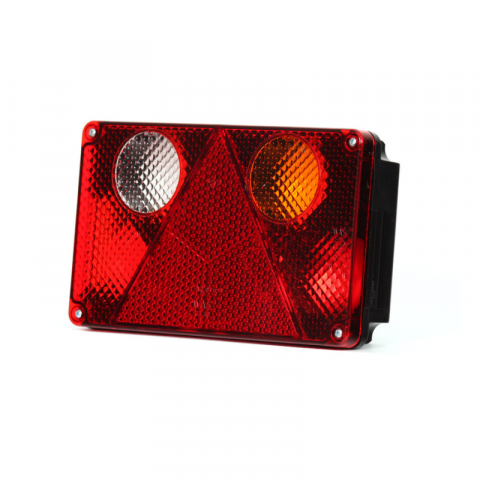Lampa multifunctionala spate, tripla cu 7 functii, 12/24V, 23.2 x 14.1cm [0]