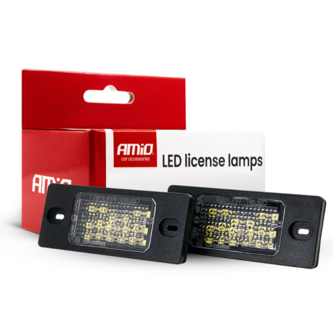 Lampi numar si de zi - Iluminare LED placuta VW, Porsche Cayenne 955/957, Skoda, Canbus, E-Mark, pentru numere inmatriculare