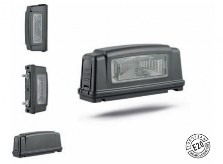 Lampa numar inmatriculare, cu bec, LSP1 - Wesem LSP1.48500