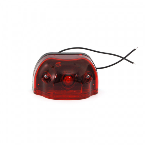 Lampa numar inmatriculare LED, ADR, pozitie alb cu rosu, 10.1 x 5.96cm, 1224V - WAS 409 ADR [2]