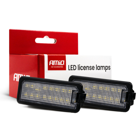 Lampi numar si de zi - Iluminare LED placuta VW, Audi, Porsche, Seat, Skoda, MAN, Bentley, Canbus, pentru numere inmatriculare