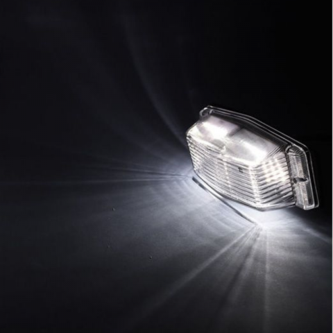 Lampa Pozitie Alb Xenon, Gabarit LED Double Burner, Old School, 24V, 12.6 x 5.5cm [9]