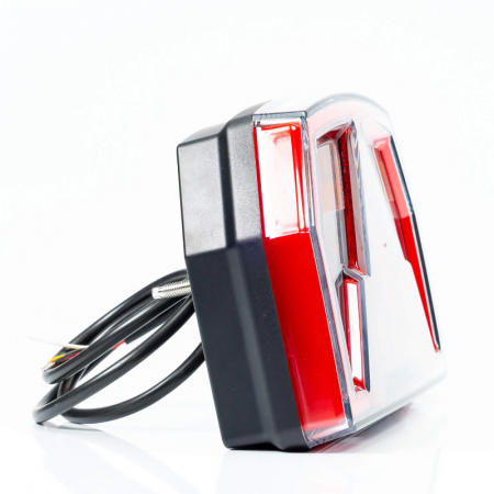 Lampa semnalizare LED cu efect neon, Canbus si triunghi, 24 x 14cm, 12V, cablu 1m [5]