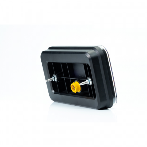 Lampa semnalizare LED, Tripla cu Canbus si triunghi, 24 x 14cm, 12V, mufa Bajonet 6 pini [5]