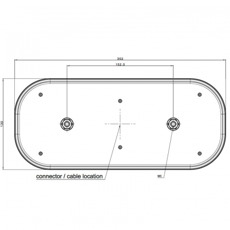 Lampa semnalizare spate Full LED, cu 7functii, 302 x 130mm, semnalizare dinamica - Fristom FT-600 [8]