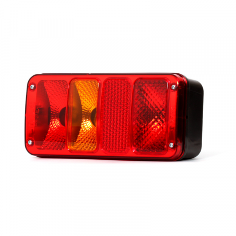 Lumini, Becuri, Proiectoare - Lampa semnalizare spate, tripla cu 6 functii, 1224V, 22.9 x 11 cm - WAS 187 190
