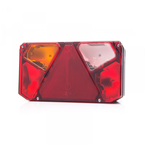 Lampa semnalizare spate, tripla cu 6 functii, 1224V, 24.2 x 13.4cm - WAS 908C