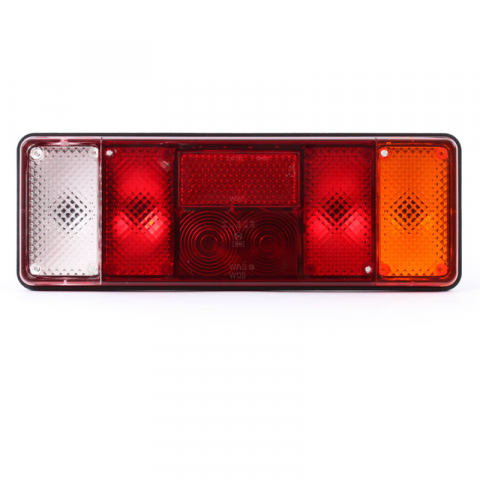 Lampa semnalizare spate, tripla cu 7 functii, 12/24V, 38.7 x 13.7cm