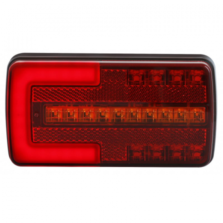 Lampa semnalizare spate, tripla cu semnalizare dinamica si efect neon 15 x 8cm - Truck LED L2301 [8]