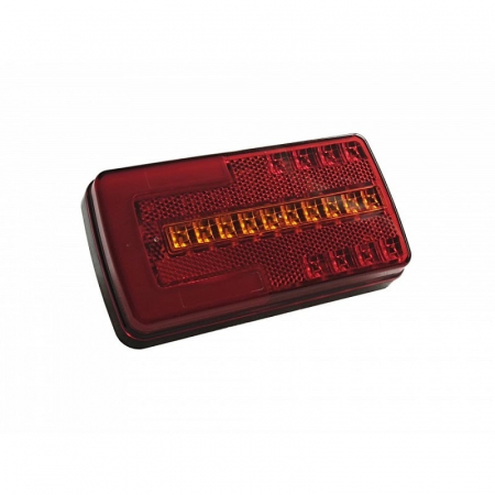 Lampa semnalizare spate, tripla cu semnalizare dinamica si efect neon 15 x 8cm - Truck LED L2301 [4]