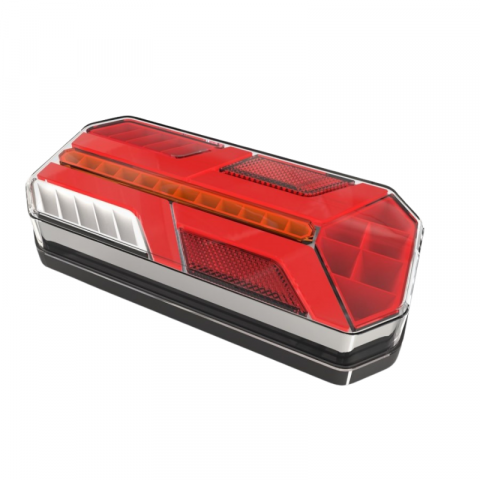 Lampi Spate LED & Triple - Lampa semnalizare, Tripla LED cu 7 functii, efect Neon, 25.5 x 11cm