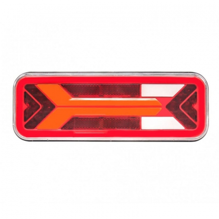 Lampa semnalizare, tripla spate cu semnalizare dinamica, efect neon 28.3 x 10, 6 functii - Truck LED L1959
