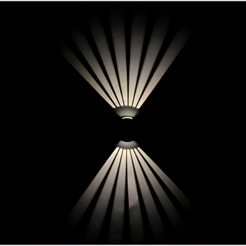 Lampa Solara de Perete pentru Gradina, 2W, 4000K, 1300mAh [4]