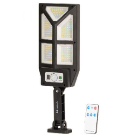 Casa si gradina - Lampa Solara Led cu Senzor de Miscare si Telecomanda 5W, 250lm, 2 x 1500mAh
