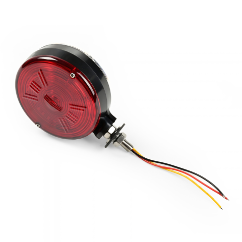 Lampa spaniola gabarit LED Lollipop Star 12/24V, alb-rosu, 10,7 x 15,5 cm [1]