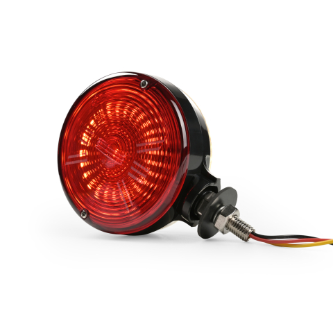 Lampa spaniola gabarit LED Lollipop Star 12/24V, alb-rosu, 10,7 x 15,5 cm [20]