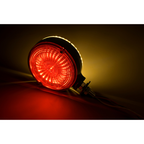Lampa spaniola gabarit LED Lollipop Star 12/24V, alb-rosu, 10,7 x 15,5 cm [17]