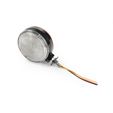 Lampa spaniola gabarit LED Lollipop Star 12/24V, alb-rosu, 10,7 x 15,5 cm [7]