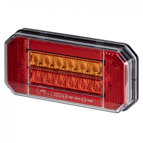 Lampa spate LED, 12/24V, stanga/dreapta cu stop pozitie semnalizare si reflector [1]