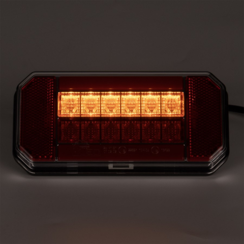 Lampa spate LED, 12/24V, stanga/dreapta cu stop pozitie semnalizare si reflector [5]