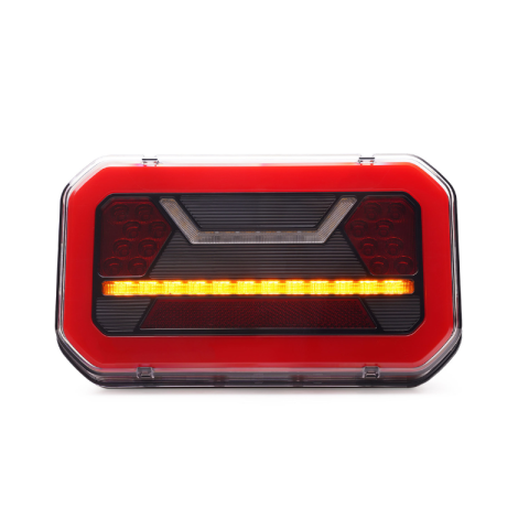 Lampa spate LED combinata 12/24V, 23.7 cm, cu semnalizare dinamica, 5 functii, iluminare laterala numar inmatriculare, stanga/dreapta, ECO [3]
