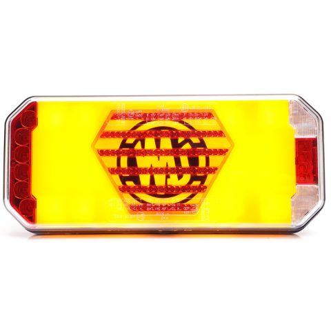 Lampa spate LED, cu Lampa Numar, semnalizare dinamica, 5 functii, 12V-24V, 2484 DD L/P [1]