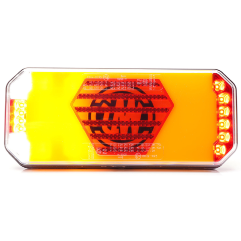 Lampa spate LED, cu Lampa Numar, semnalizare dinamica, 5 functii, 12V-24V, 2484 DD L/P [4]
