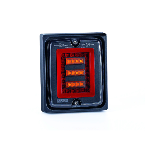 Lampa Spate LED FT-323 FR1, Stop, Semnalizare Dinamica, Pozitie Neon, 12/24V