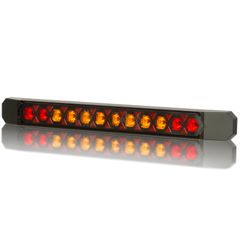 Lampa spate LED multifunctionala dinamica LIZARD, 25.2cm, 3 functii, 12/24V, IP 68 [1]
