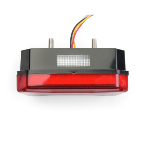 Lampa Spate LED Patrata, 12-24V, cu Stop, Semnalizare, Pozitie si Iluminare Numar [11]