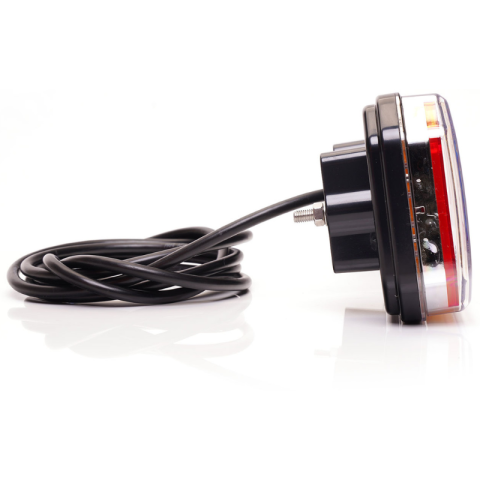 Lampa spate LED, Fara Lampa Numar, semnalizare dinamica, 3 functii, 12V-24V, 2491 DD L/P [3]