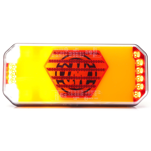 Lampa spate LED, Fara Lampa Numar, semnalizare dinamica, 3 functii, 12V-24V, 2491 DD L/P [1]