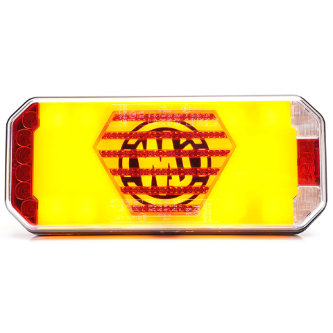 Lampa spate LED, Fara Lampa Numar, semnalizare dinamica, 3 functii, 12V-24V, 2491 DD L/P [2]