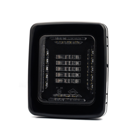 Noutati - Lampa spate multifunctionala LED, CUBE, ceata + marsarier, 12/24V, 13.8 x 11.5 x 4.03 cm