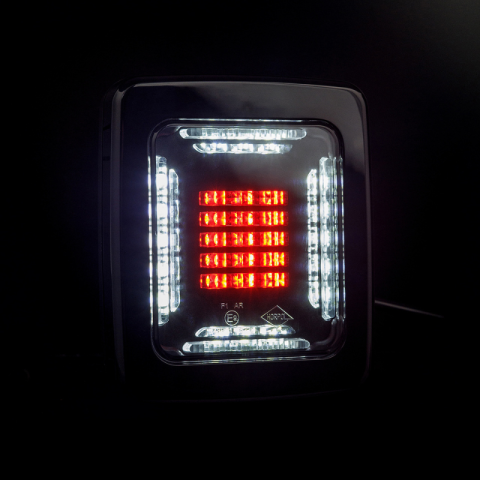 Lampa spate multifunctionala LED, CUBE, ceata + marsarier, 12/24V, 13.8 x 11.5 x 4.03 cm [4]