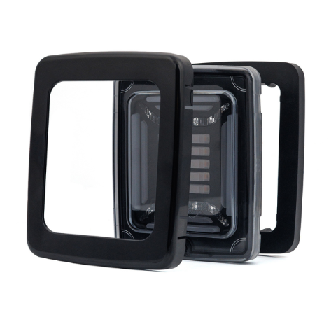 Lampa spate multifunctionala LED, CUBE, 12/24V, pozitie neon, stop si semnalizare dinamica, 13.8 x 11.5 x 4cm [8]